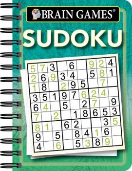 Spiral-bound Brain Games Mini - Sudoku (Green) Book