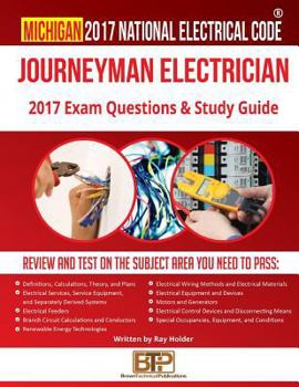 Paperback Michigan 2017 Journeyman Electrician Study Guide Book