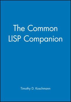 Paperback The Common LISP Companion Book