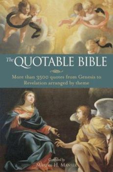 Hardcover The Quotable Bible Book