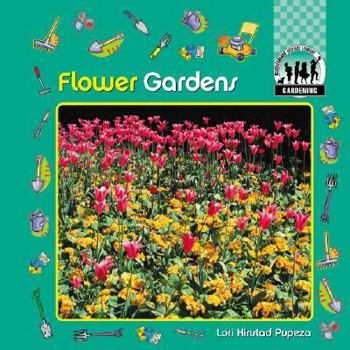 Library Binding Flower Gardens Book