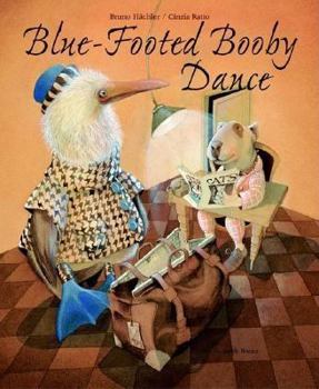 Hardcover Blue-Footed Booby Dance [Spanish] Book