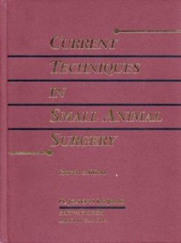 Hardcover Current Techniques in Small Animal Surgery Book