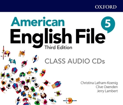 Audio CD American English File Level 5 Class Audio CDs Book