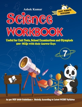 Paperback Science Workbook Class 7: Useful for Unit Tests, School Examinations & Olympiads Book