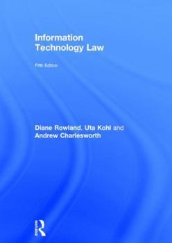 Hardcover Information Technology Law Book