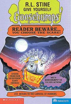 Mass Market Paperback Return to the Carnival of Horrors (Give Yourself Gossebumps #21) Book