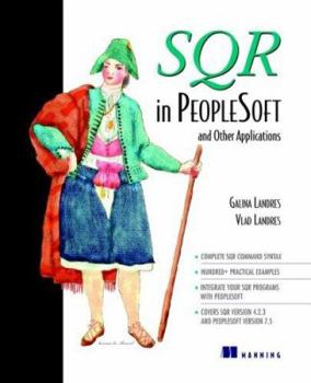 Paperback Sqr in PeopleSoft and Other Applications Book