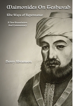 Hardcover Maimonides on Teshuvah Book