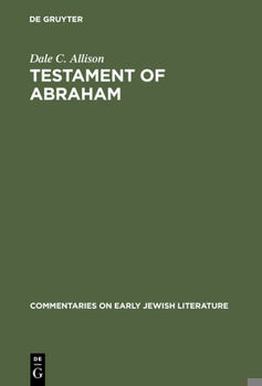 Hardcover Testament of Abraham Book