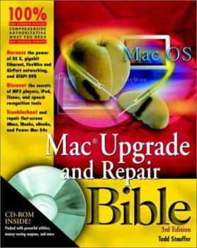 Paperback Mac Upgrade and Repair Bible [With CDROM] Book