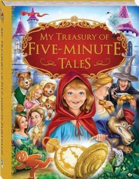 Hardcover My Treasury of Five-Minute Tales Book