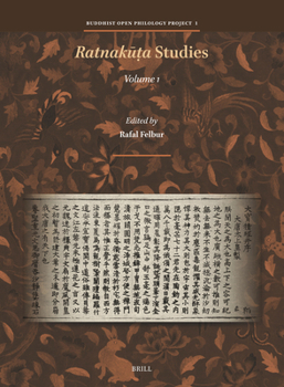 Hardcover Ratnakūṭa Studies, Volume I Book