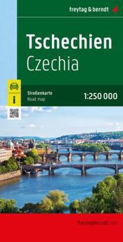 Map Czech Republic, road map 1:250,000 Book