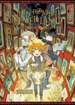 Hardcover The Promised Neverland: Art Book World Book