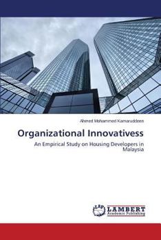Paperback Organizational Innovativeness in the Housing Industry Book