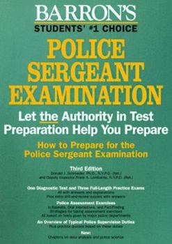 Paperback How to Prepare for the Police Sergeant Examination Book