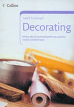 Paperback Decorating (Collins Need to Know?) Book