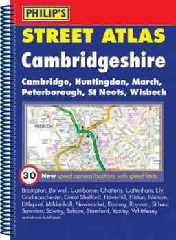 Spiral-bound Cambridgeshire: Cambridge, Huntingdon, March, Peterborough, St Neots, Wisbech. Book