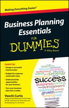 Paperback Business Planning Essentials for Dummies Book