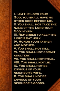 2020 Daily Planner Religious Modern Wording Ten Commandments Vintage : 2020 Planners Calendars Organizers Datebooks Appointment Books Agendas