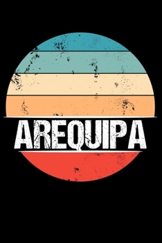 Paperback Arequipa: 100 Pages 6 'x 9' - College Ruled Paper Journal Manuscript - Planner - Scratchbook - Diary Book