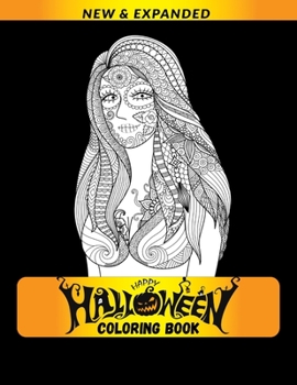 Halloween Coloring Book: An Adult Coloring Book with Fun, Easy, and Relaxing Coloring Pages