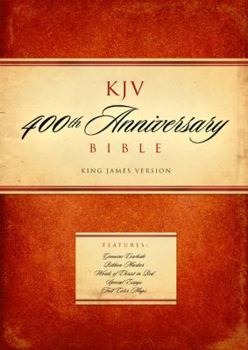 Leather Bound 400th Anniversary Bible-KJV Book