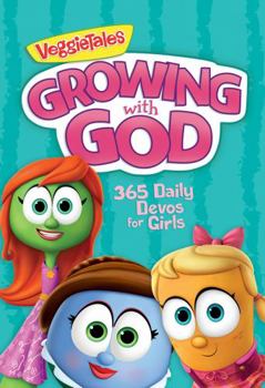 Hardcover Growing with God: 365 Daily Devos for Girls Book