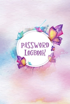 Paperback Password Logbook: Internet Password Organizer Log Book