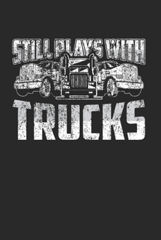 Paperback Trucker Notebook: Diary Journal 6x9 inches with 120 Lined Pages Book