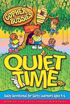 Spiral-bound Gopher Buddies Quiet Time: Daily Devotional for Early Learners Ages 4-6 Book