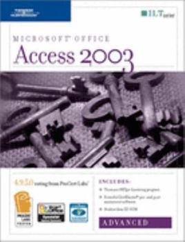 Spiral-bound Access 2003: Advanced, 2nd Edition + Certblaster & CBT, Student Manual with Data Book