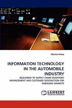 Paperback Information Technology in the Automobile Industry Book