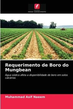 Paperback Requerimento de Boro do Mungbean [Portuguese] Book