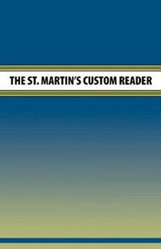 Paperback The St. Martin's Custom Reader Book