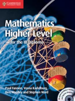 Paperback Mathematics for the IB Diploma: Higher Level [With CDROM] Book