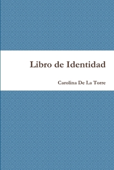 Paperback Libro de Identidad [Spanish] Book