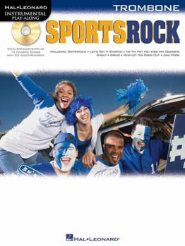 Paperback Sports Rock: Trombone [With CD (Audio)] Book