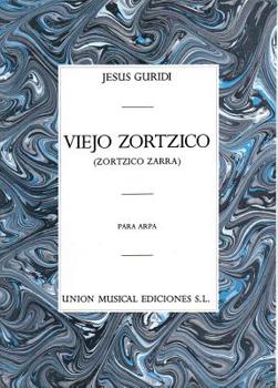 Paperback Jesus Guridi: Viejo Zortzico for Harp Book