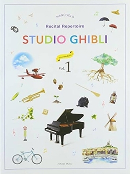 Paperback Studio Ghibli - Recital Repertoire Book 1: Intermediate Level Piano Solo Book