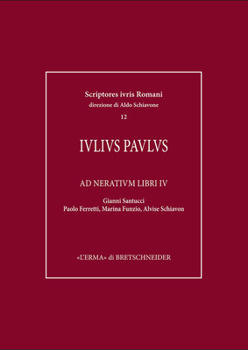 Hardcover Iulius Paulus: AD Neratium Libri IV [Italian] Book