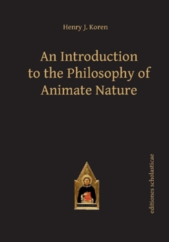 Hardcover Introduction to the Philosophy of Animate Nature Book