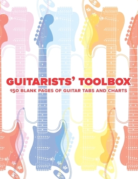 Paperback Beginner Guitar Tab Notebook: Blank Music Journal for Guitarists, Instructors and Students Book