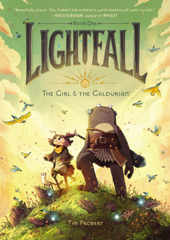 Hardcover Lightfall: The Girl & the Galdurian Book