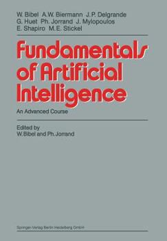 Paperback Fundamentals of Artificial Intelligence: An Advanced Course Book