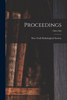 Paperback Proceedings; 1903-1904 Book
