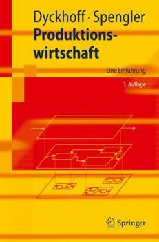 Paperback Produktionswirtschaft: Eine Einführung [German] Book