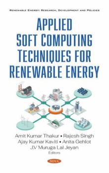 Hardcover Applied Soft Computing Techniques for Renewable Energy Book