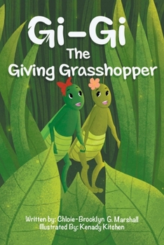 Paperback Gi-Gi The Giving Grasshopper Book